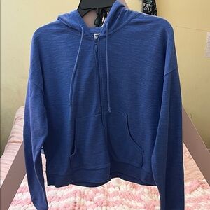 Blue Women's Hoodie Sweater